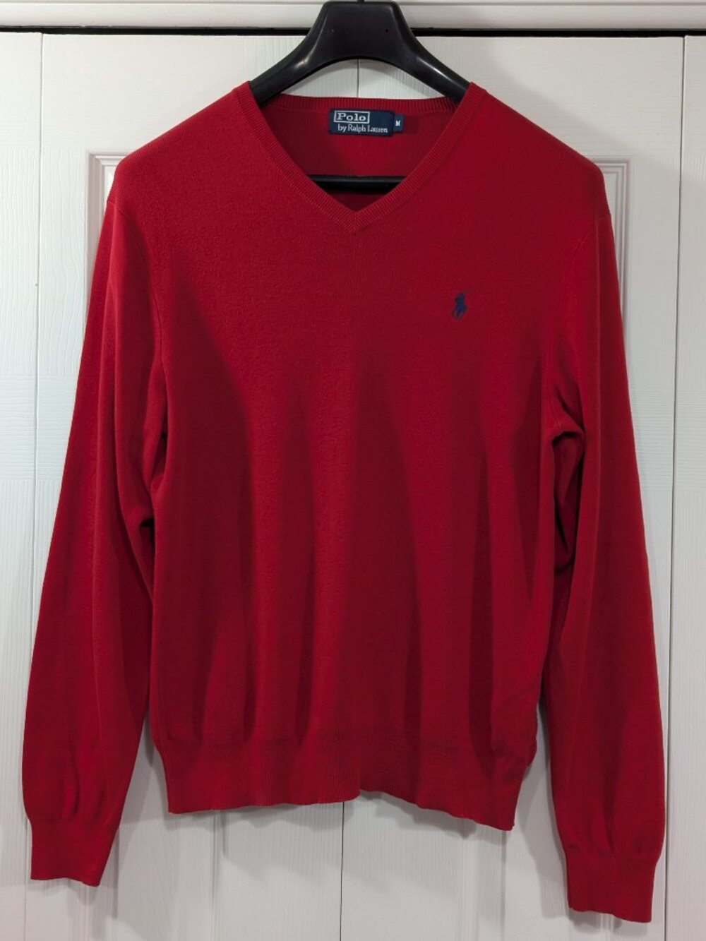 Polo Ralph Lauren V-Neck Red Sweater